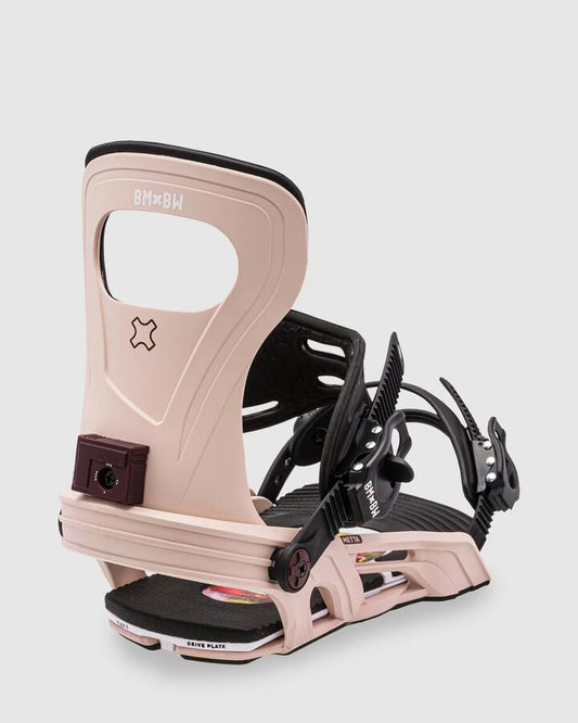 Image of Snowboards. Productname: Bent Metal - Womens Metta Snowboard Bindings - Pink - in Pink colour by brand - Bent Metal