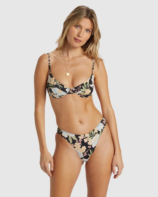 Image of Swimwear. Productname: Billabong - Womens Lost Cove Skimpy Hike Bikini Bottom - Black Pebble - in Black Pebble colour by brand - Billabong
