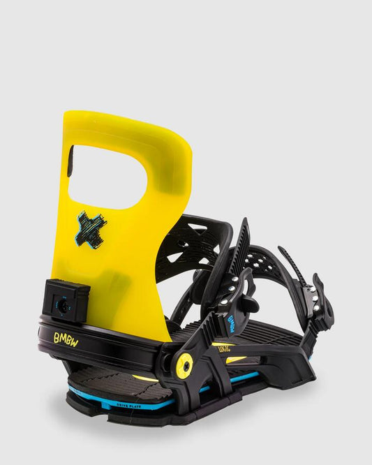 Image of Snowboards. Productname: Bent Metal - Mens Logic Snowboard Bindings - Yellow - in Yellow colour by brand - Bent Metal