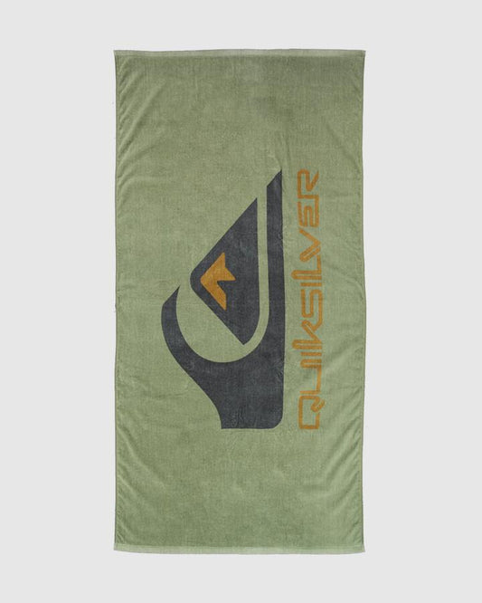 Image of Accessories. Productname: Quiksilver - Mens Bombora Beach Towel - Sea Spray - in Sea Spray colour by brand - Quiksilver