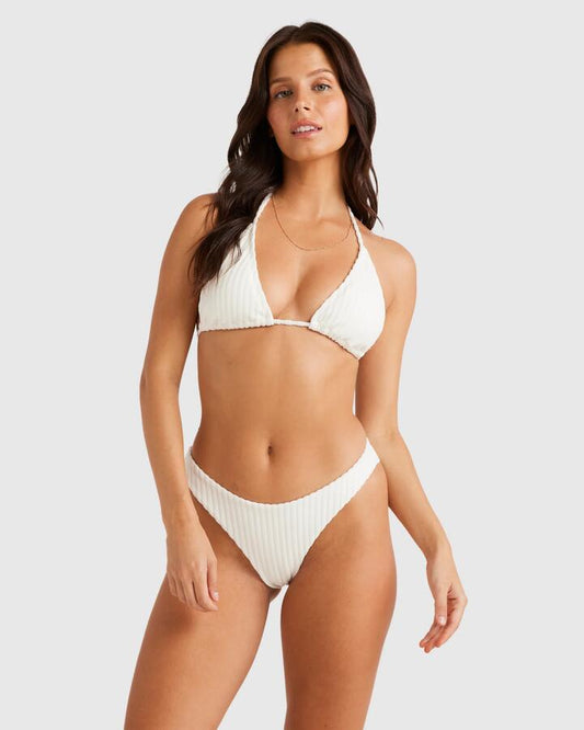Image of Swimwear. Productname: Billabong - Womens Terry Rib Hike Bikini Bottom - Salt Crystal - in Salt Crystal colour by brand - Billabong