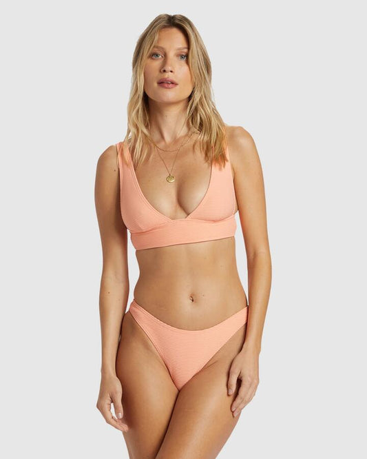 Image of Swimwear. Productname: Billabong - Womens Tanlines Hike Bikini Bottom - Peach Tart - in Peach Tart colour by brand - Billabong