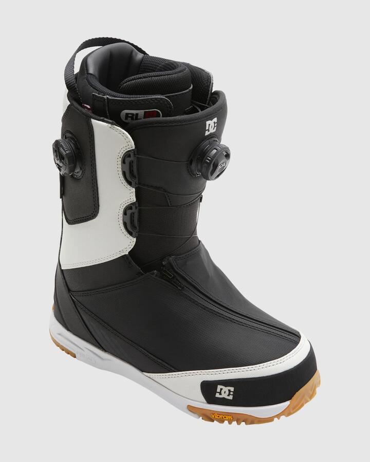 Image of Snowboards. Product name - DC Shoes Mens Transcend Snowboard Boots Black/Camel in Black/Camel colour by brand - DC Shoes