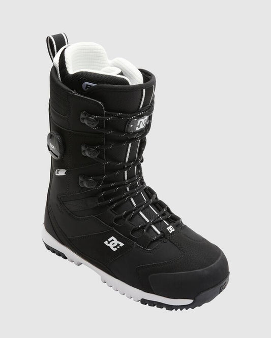 Image of Snowboards. Productname: DC Shoes - Mens Premier Hybrid Boa Snowboard Boots - Black/White - in Black/White colour by brand - DC Shoes
