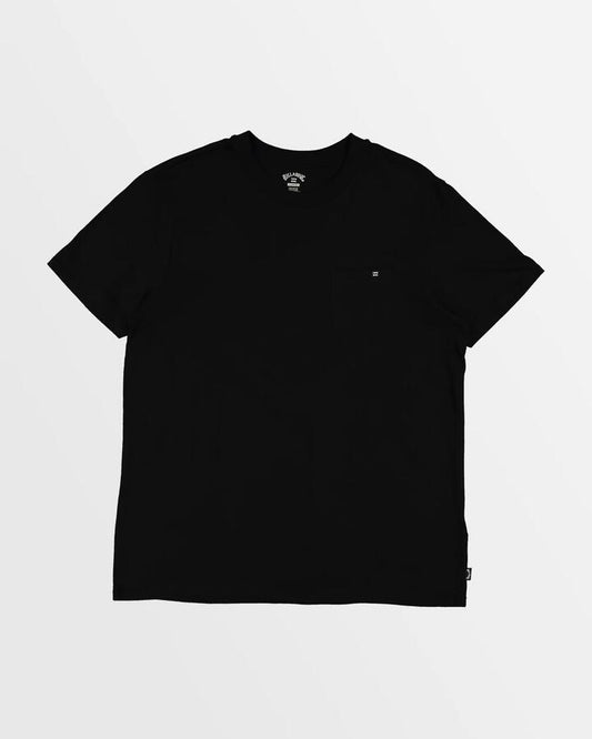 Image of T-Shirts. Product name - Billabong Mens Premium Pocket T-Shirt Black in Black colour by brand - Billabong