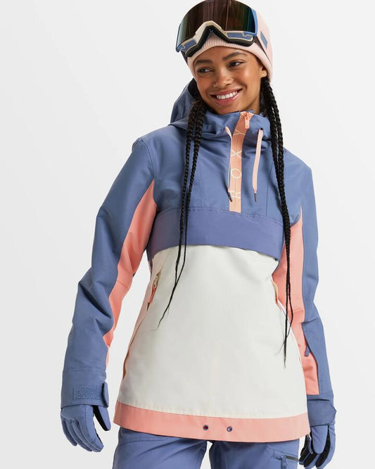 Image of Coats & Jackets. Product name - Roxy Womens Shelter Snow Jacket Wild Wind in Wild Wind colour by brand - Roxy
