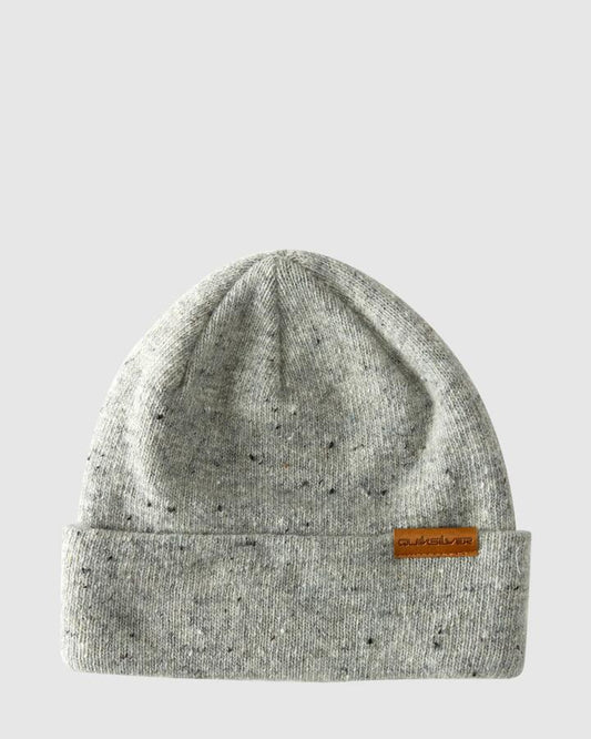 Image of Hats. Productname: Quiksilver Mens Nepsy Beanie Glacier Gray - in Glacier Gray colour by brand - Quiksilver