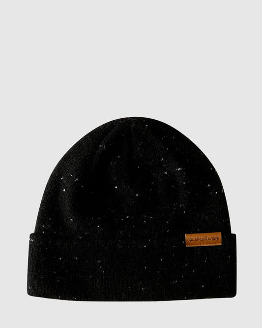 Image of Hats. Productname: Quiksilver Mens Nepsy Beanie Black - in Black colour by brand - Quiksilver