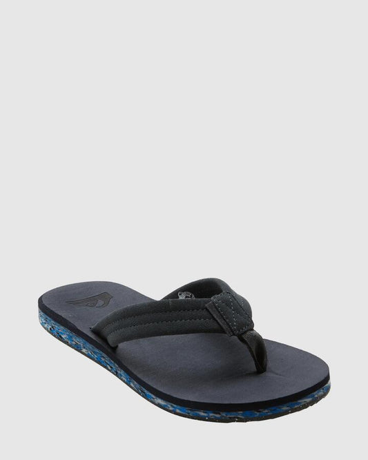 Image of Sandals. Productname: Quiksilver Mens Carver Suede Recycled Sandals Grey 2 - in Grey 2 colour by brand - Quiksilver