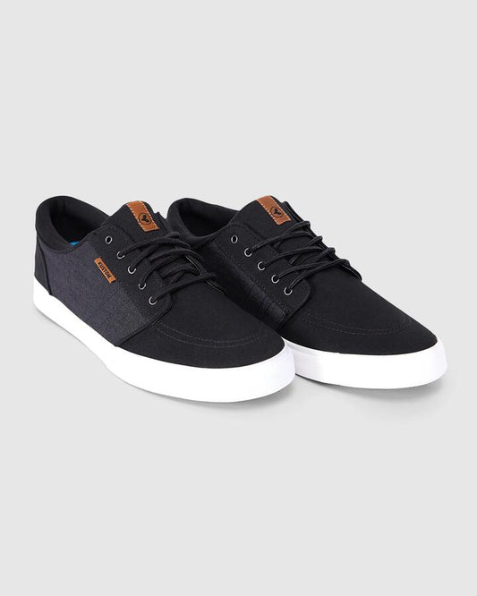 Image of Sneakers. Productname: Kustom Mens Remark 2 Sneakers Black Micro - in Black Micro colour by brand - Kustom