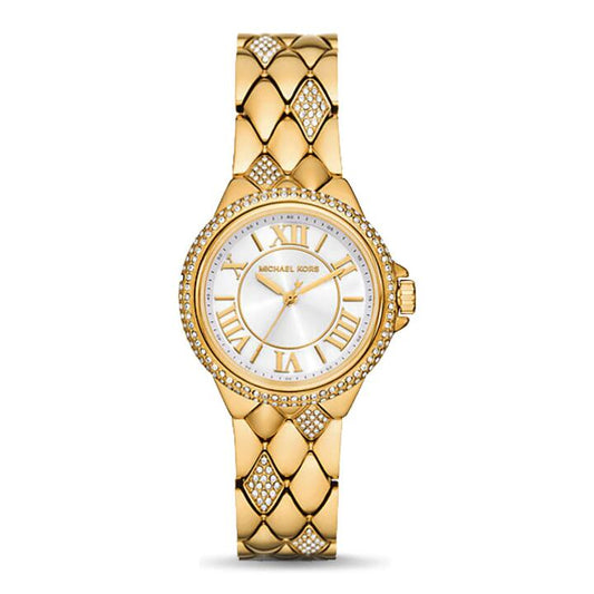 Image of Watches. Productname: Michael Kors Camille Three-Hand Gold-Tone Stainless Steel Watch MK4801 in Watch colour by brand - Michael Kors