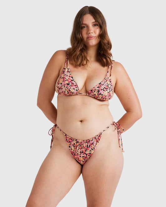 Image of Swimwear. Productname: Billabong Womens Love Army Avery Slide Tri Bikini Top Multi - in Multi colour by brand - Billabong