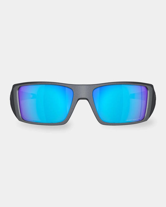 Image of Sunglasses. Productname: Oakley Heliostat Blue Steel Prizm Square Sunglasses Assorted - in Assorted colour by brand - Oakley