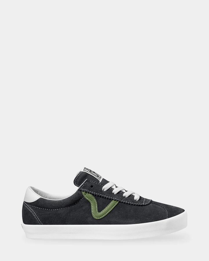 Image of Sneakers. Product name - Vans Sport Low Sneakers 2-Tone Suede Phantom in 2-Tone Suede Phantom colour by brand - Vans