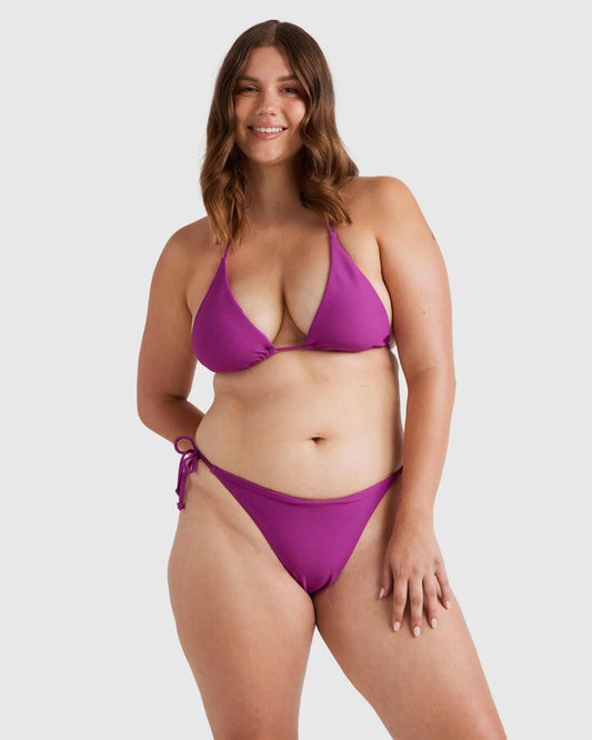 Image of Swimwear. Productname: Billabong Womens Tanlines Multi Tri Bikini Top Berry Bliss - in Berry Bliss colour by brand - Billabong