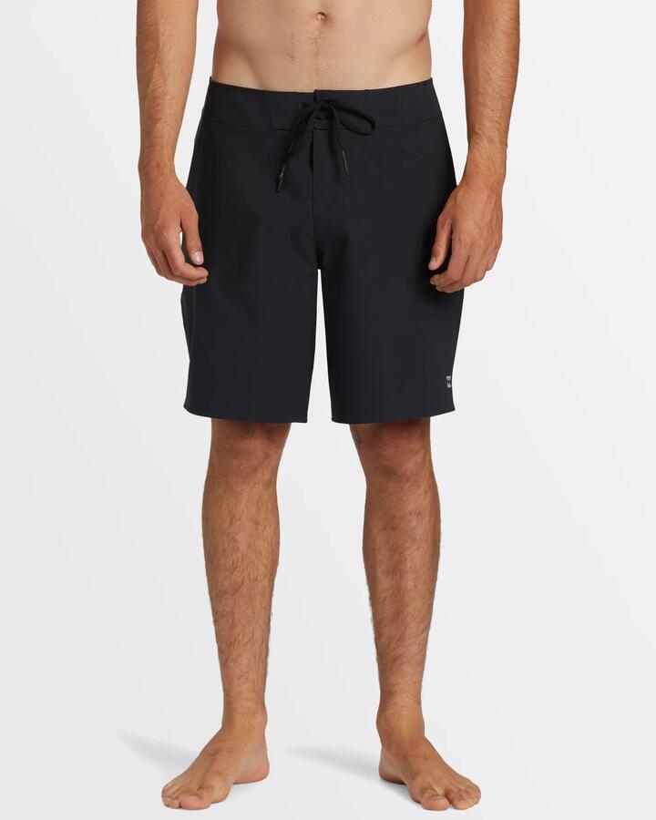 Image of Swimwear. Product name - Billabong Mens Boat Trip Pro 18" Boardshorts Black in Black colour by brand - Billabong