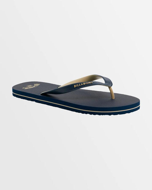 Image of Sandals. Productname: Billabong - Mens Stacked Thongs - Navy/Sand - in Navy/Sand colour by brand - Billabong