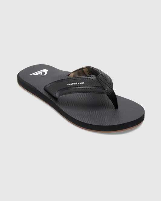 Image of Sandals. Productname: Quiksilver Mens Island Oasis Ii Sandals Black/Black/Brown - in Black/Black/Brown colour by brand - Quiksilver