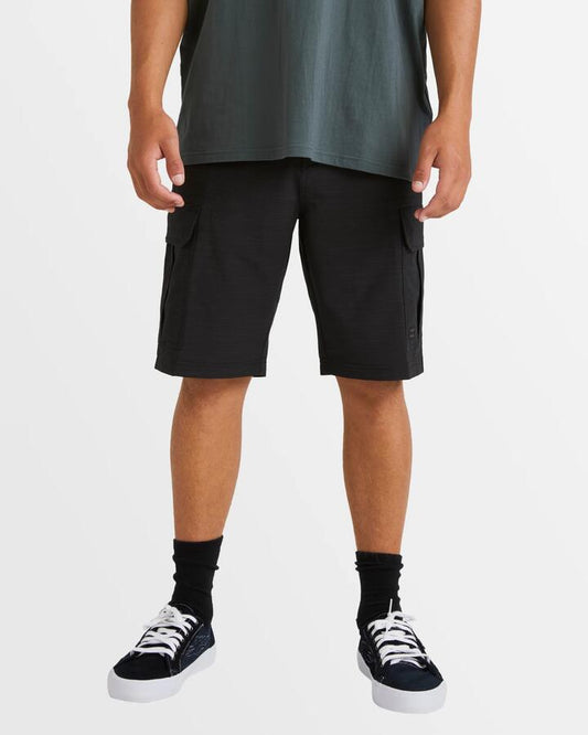 Image of Accessories. Productname: Billabong Mens Scheme X Walkshorts Black - in Black colour by brand - Billabong
