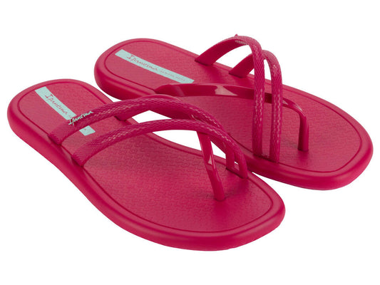 Image of Sandals. Product name - Sun Uv Thong Women's Ipanema DARK PINK GRENDENE in Dark Pink colour by brand - IPANEMA