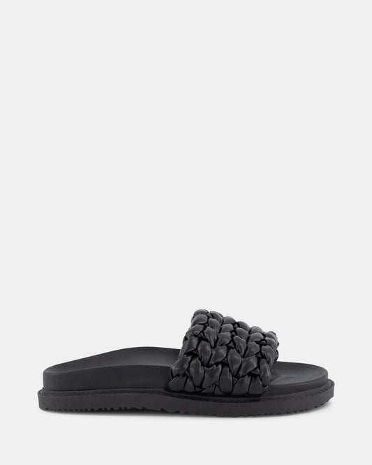 Image of Sandals. Product name - Sgaeyl Women's Thongs BLACK Novo Thongs in Black colour by brand - NOVO