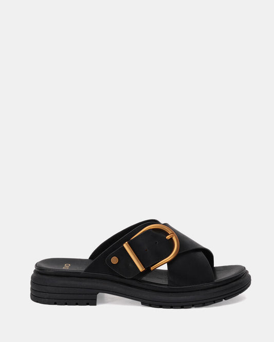 Image of Boots. Product name - Sheika Women's Wedge BLACK Novo Wedges in Black colour by brand - NOVO