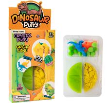 Image of Toys. Product name - Dinosaur Crystal Putty & Great Sand in colour by brand - Toymate