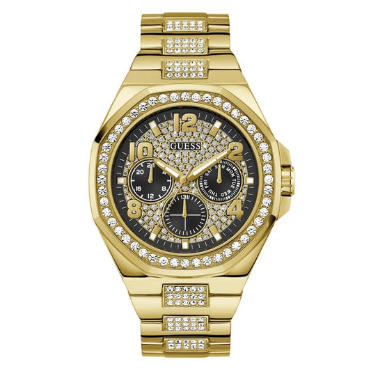 Image of Watches. Productname: Guess Trend Empire Trend Gold-Tone Multi-function Men's Watch GW0785G2 in Watch colour by brand - Guess
