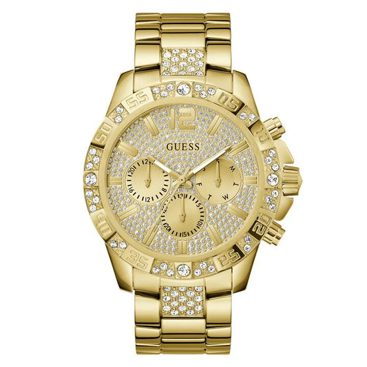 Image of Watches. Productname: Guess Trend Majestic Trend Gold-Tone Multi-function Men's Watch GW0796G2 in Watch colour by brand - Guess