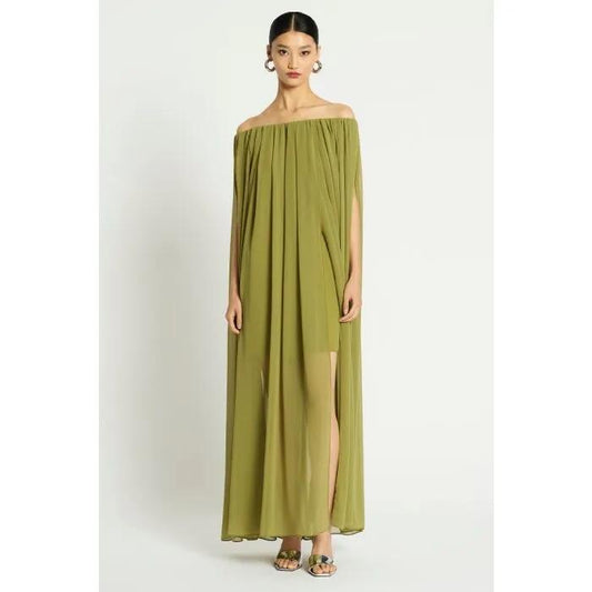 Image of Dresses. Productname: Claret Dress in Olive colour by brand - sass and bide