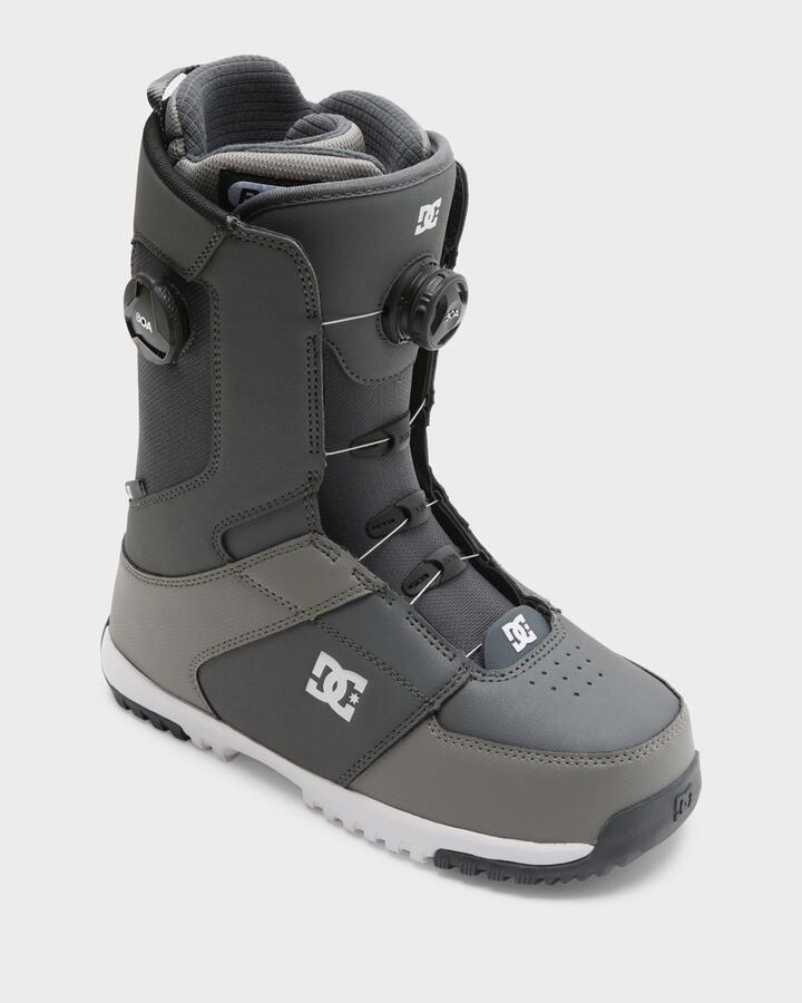 Image of Snowboards. Product name - DC Shoes Mens Control Boa Snowboard Boots Dark Shadow in Dark Shadow colour by brand - DC Shoes
