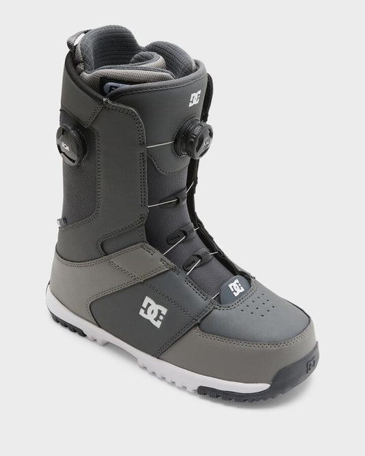Image of Snowboards. Product name - DC Shoes Mens Control Boa Snowboard Boots Dark Shadow in Dark Shadow colour by brand - DC Shoes