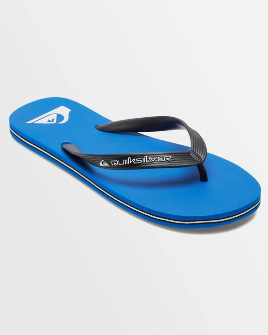 Image of Sandals. Productname: Quiksilver - Mens Molokai Core Thongs - Blue 1 - in Blue 1 colour by brand - Quiksilver