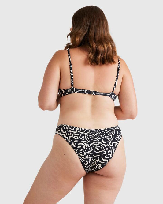 Image of Swimwear. Productname: Billabong - Womens La Isla Bondi Bikini Bottom - Black Pebble - in Black Pebble colour by brand - Billabong