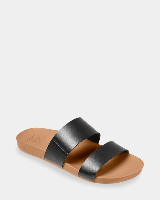 Image of Sandals. Productname: Reef - Womens Cushion Vista Sandals - Black / Natural - in Black / Natural colour by brand - Reef