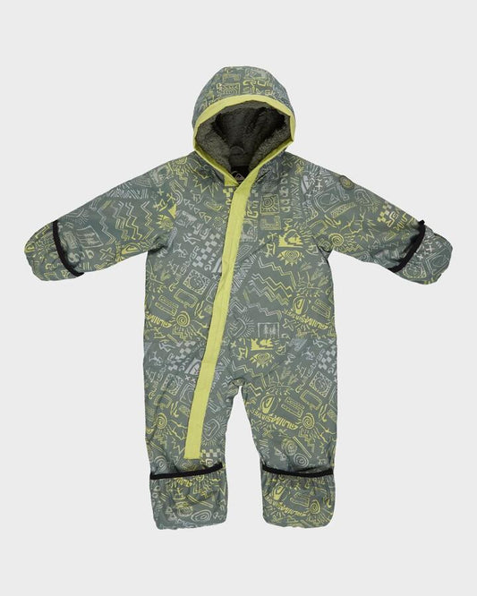 Image of Accessories. Productname: Quiksilver - Toddlers Snow Suit - Kids Chatter Sea Spray - in Kids Chatter Sea Spray colour by brand - Quiksilver
