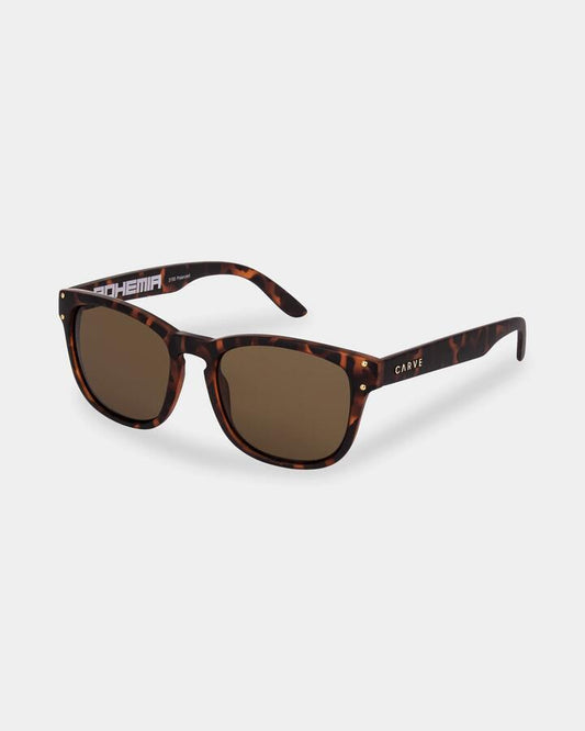 Image of Sunglasses. Product name - Carve Bohemia Sunglasses Matte Tort in Matte Tort colour by brand - Carve