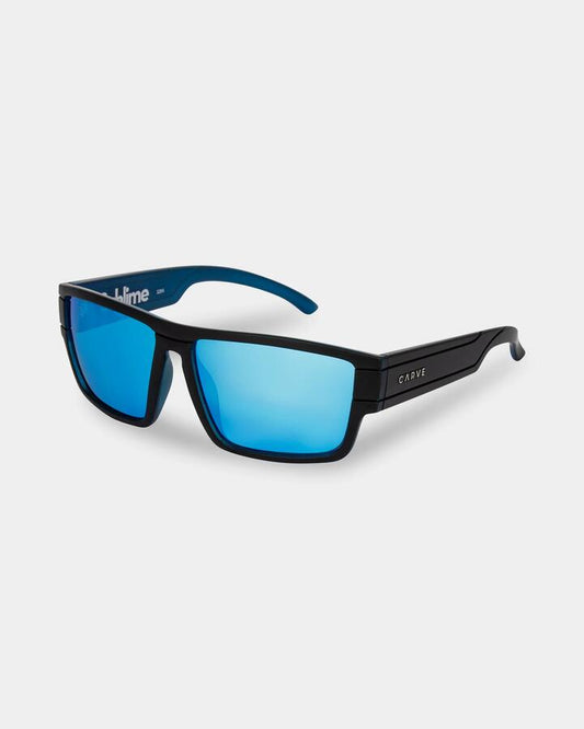 Image of Sunglasses. Productname: Carve - Sublime Square Sunglasses - Blue Revo - in Blue Revo colour by brand - Carve