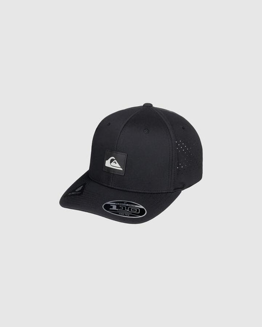 Image of Hats. Productname: Quiksilver - Mens Adapted Cap - Black - in Black colour by brand - Quiksilver