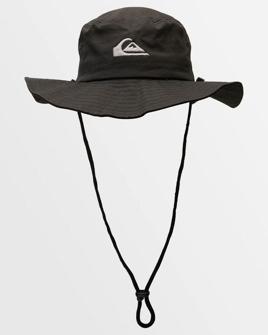 Image of Hats. Productname: Quiksilver - Mens Bushmaster Safari Boonie Hat - Black - in Black colour by brand - Quiksilver