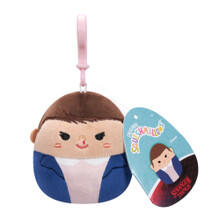 Image of Dolls. Product name - Squishmallows Stranger Things 3.5-inch Clip Eleven in colour by brand - Squishmallows