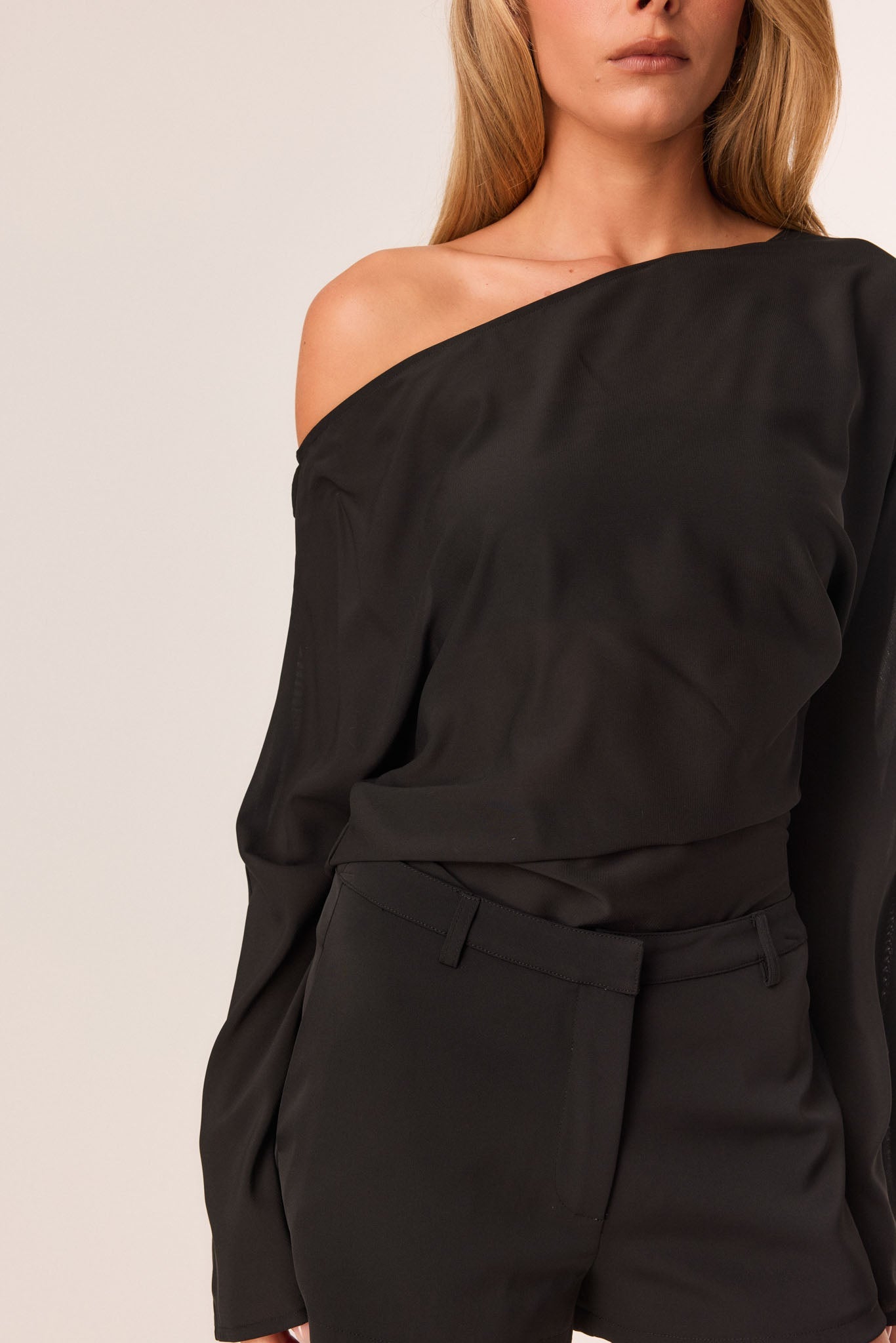 SNDYS NOAH LONG SLEEVE TOP (Black)