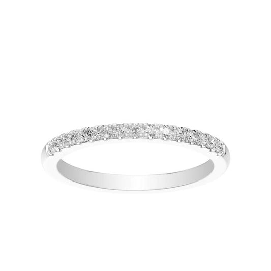 Image of Jewelry. Productname: Ring and Bangle Set with 0.40ct of Laboratory Grown Diamonds in Sterling Silver and Platinum in Diamond colour by brand - Bevilles