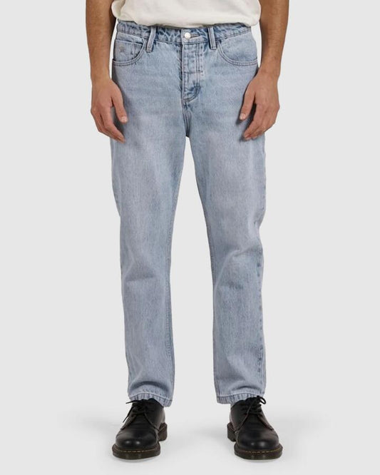 Image of Jeans. Productname: Thrills Mens Unchopped Denim Jeans Ash Blue - in Ash Blue colour by brand - Thrills