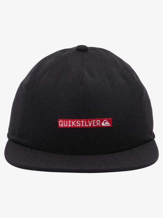 Image of Hats. Productname: Quiksilver - Mens Dna Clicker Cap - Black - in Black colour by brand - Quiksilver