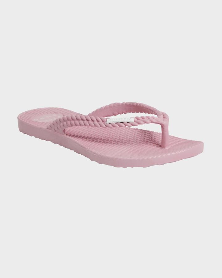 Image of Sandals. Product name - Billabong Womens Kick Back Solid Sandals Rosie in Rosie colour by brand - Billabong