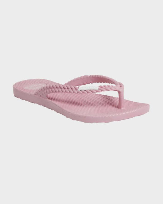 Image of Sandals. Product name - Billabong Womens Kick Back Solid Sandals Rosie in Rosie colour by brand - Billabong