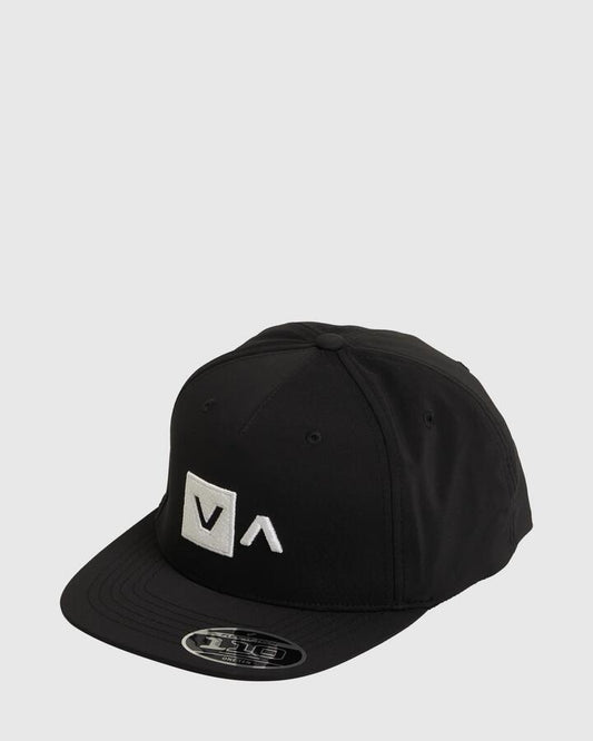 Image of Hats. Productname: RVCA - Mens Commonwealth Deluxe Cap - Rvca Black - in Rvca Black colour by brand - RVCA