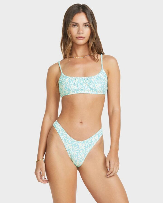 Image of Swimwear. Productname: Billabong - Womens Happy Dance Bikini Bottom - Sea Spray - in Sea Spray colour by brand - Billabong