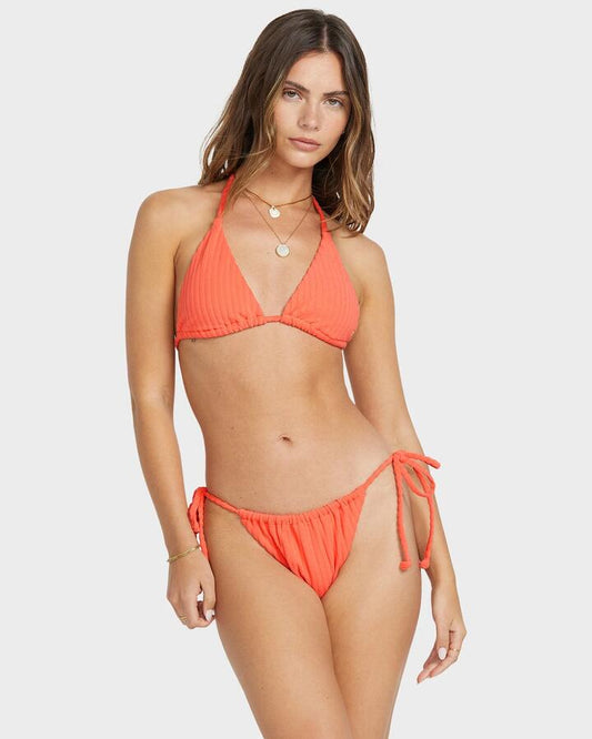 Image of Swimwear. Productname: Billabong - Womens In The Loop Bikini Bottom - Papaya - in Papaya colour by brand - Billabong